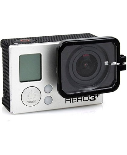 TMC Lens Anti-exposure beschermkap voor GoPro Hero 4 / 3+ (zwart)