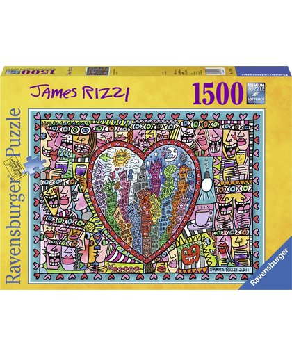 Ravensburger James Rizzi All that love - Puzzel van 1500 stukjes