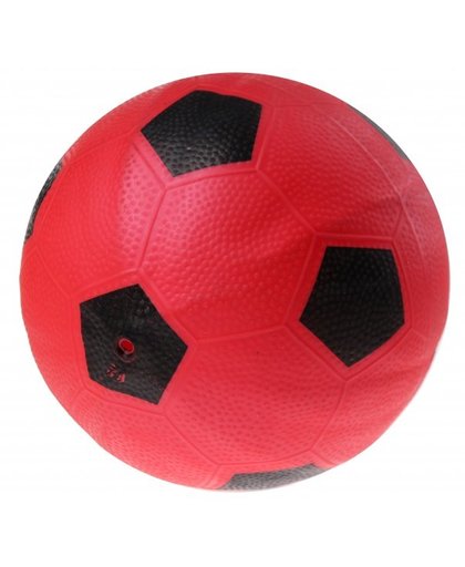 Toyrific bal voetbalprint 21 cm rood