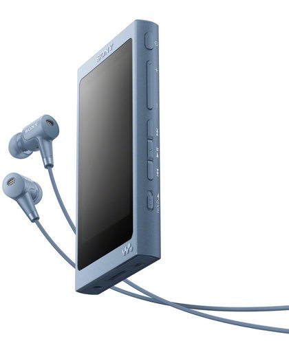 Sony NW-A45HN - Walkman – Hi-Res Audio MP3 speler – 16GB – Blauw