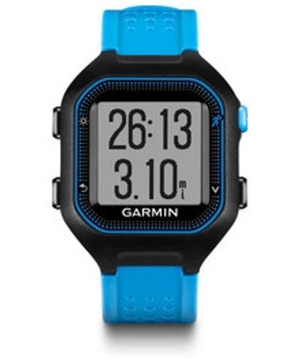 Garmin GPS fitnesshorloge met activity tracker Forerunner 25 Heren Blauw/zwart