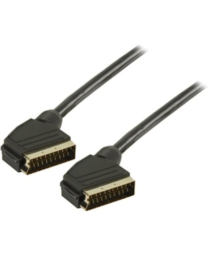 Valueline SCART, 3m 3m SCART (21-pin) SCART (21-pin) Zwart SCART-kabel
