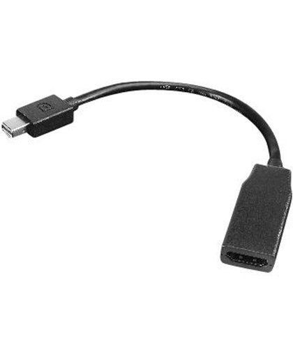 Lenovo 0B47089 0.2m Mini DisplayPort HDMI Zwart video kabel adapter