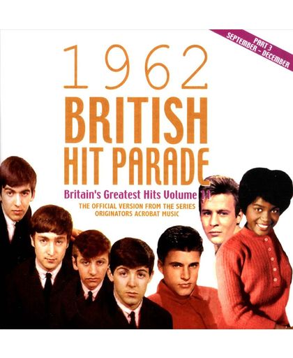 The 1962 British Hit Parade, Pt. 3: September-December