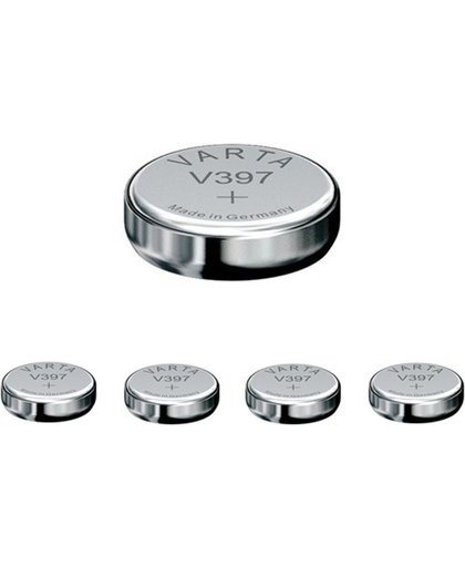 5 Stuks - Varta V397 knoopcel horloge batterij
