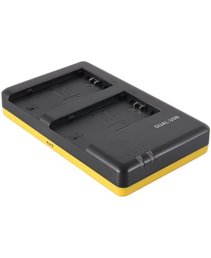 Huismerk Duo oplader voor 2 camera-accu's Sony NP-FZ100