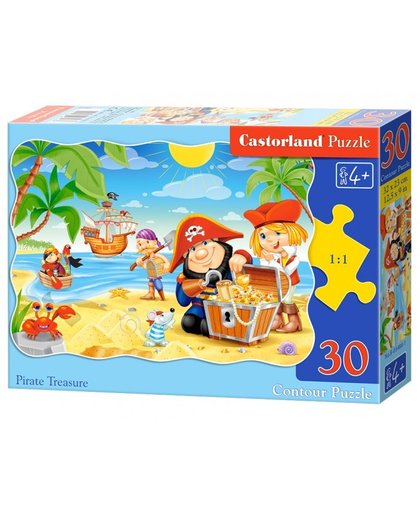 Castorland legpuzzel Pirate Treasure 30 stukjes