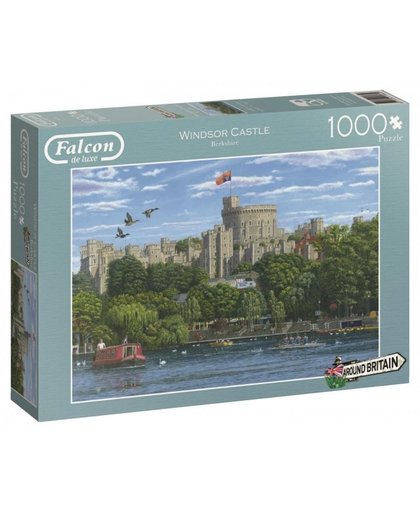 Falcon de luxe Around Britain Windsor Castle 1000 stukjes