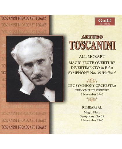 Toscanini Dirigiert Mozart+Probe