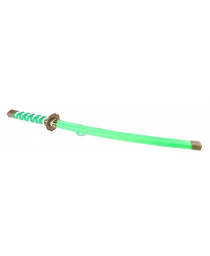 Eddy Toys ninja zwaard met schede jongens groen 60 cm