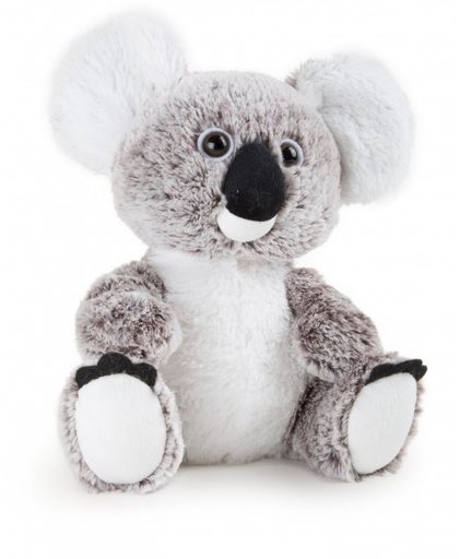 Small Foot Knuffel koala pluche 26 x 16 x 28 cm grijs/wit