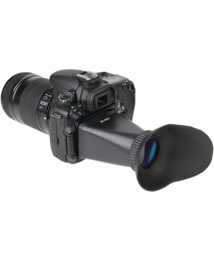2.8x 3 inch 4:3 lcd magnifier extender hood eyecup viewfinder voor nikon j1 / v1 (v5)