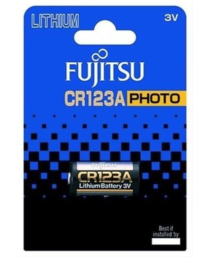 1 stuk Fujitsu FDK CR123 CR123A DL123A Lithium batterij