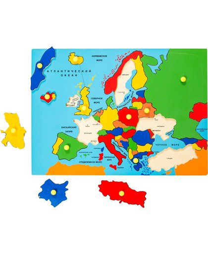 Puzzel Landen van Europa annex Gezelschapsspel