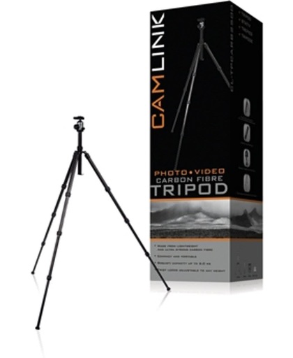 CamLink CL-TPCARB2500 Digitaal/filmcamera Zwart tripod