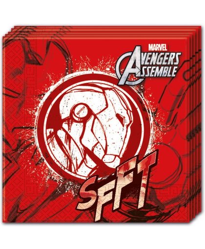 Avengers Servetten Iron Man 20 stuks