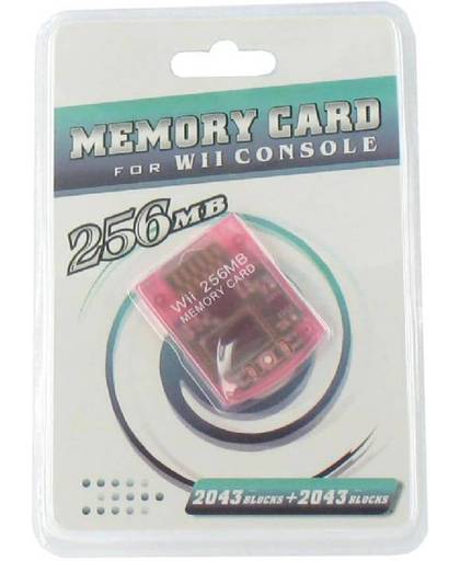 256MB Memory Card voor Gamecube en Wii