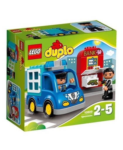 LEGO Duplo 10809 - Polizeistreife, Kleinkinder-Spielzeug, große Bausteine