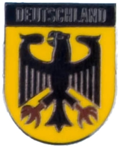 Pin vlag Duitsland
