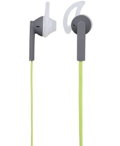 Hama "Joy Sport" Stereo Earphones, green/grey