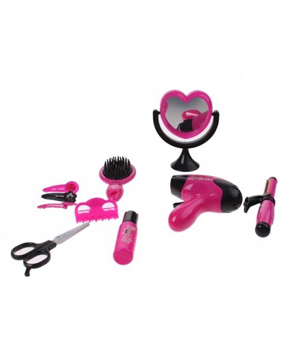 Johntoy Beauty Salon accessoires 10 delig met licht en geluid