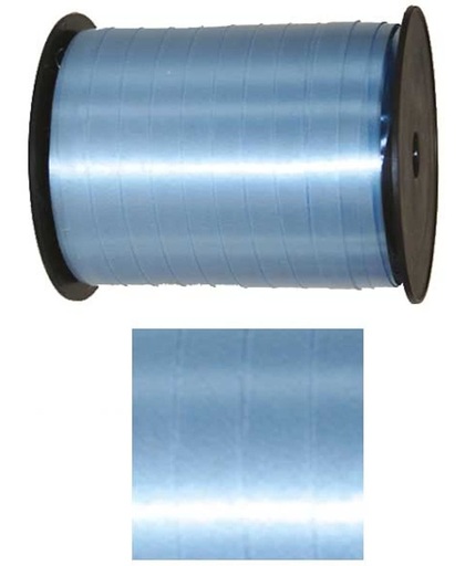 Lichtblauwe lint - 500 meter - 5 mm