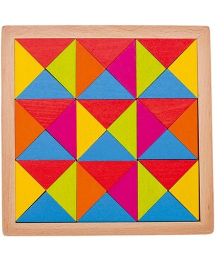 Goki puzzel regenboog 15,5 x 15,5 cm 36 stukjes