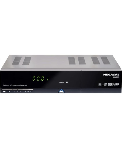 Megasat HD 935 Twin Satelliet Volledige HD Zwart TV set-top box
