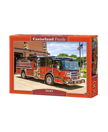 Castorland legpuzzel Fire engine 500 stukjes