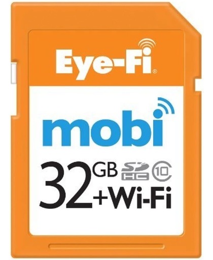 Eye-Fi Mobi 32GB WiFi SD kaart + 90 dagen gratis Eyefi Cloud