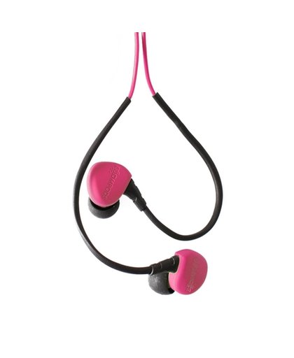 Boompods sportpods race - wired Roze Intraauraal In-ear koptelefoon