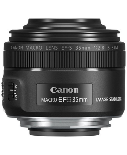 Canon EF-S 35mm f/2.8 Macro IS STM SLR Macrolens Zwart