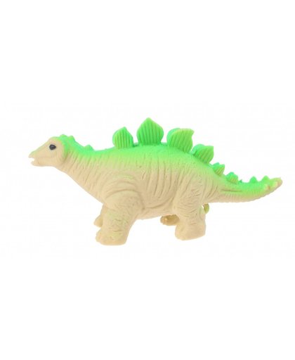 Toi Toys stretch dinosaurus met lichteffect 18 cm groen