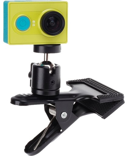 360 Graden draaiende clip voor bevestging op een Rugzak geschikt voor Xiaomi Yi Sport Camera