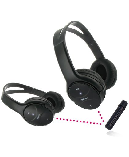 Beewi BBX202 2 Draadloze Headsets Met Bluetooth ontvanger