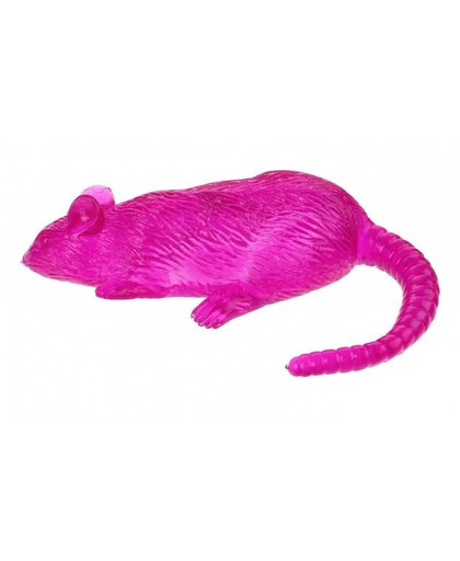 Toi Toys Flying Rat katapult 20 cm fuchsia