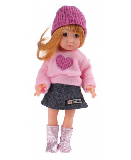 Toi Toys tienerpop Emma and friends 30 cm paars/roze