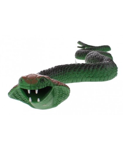 Toi Toys gifslang Cobra groen 65 cm