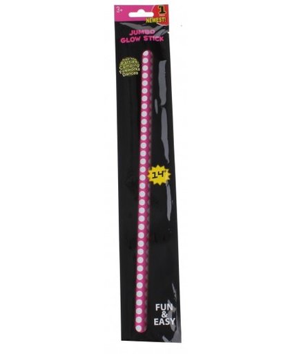 Toi Toys glowstick 35 cm roze