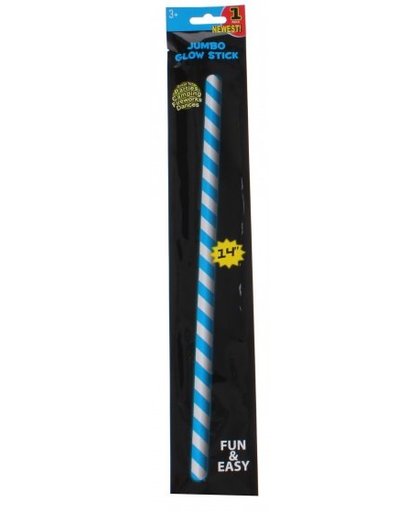 Toi Toys glowstick 35 cm blauw