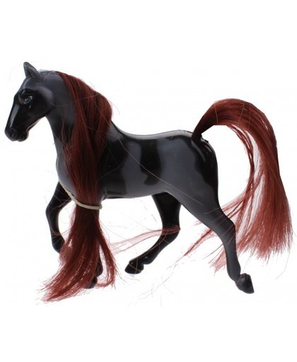 Toi Toys Kailey's paard 9 cm zwart/bruin