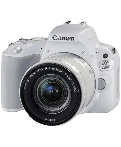 Canon EOS 200D + 18-55 IS STM SLR camerakit 24.2MP CMOS 6000 x 4000Pixels Wit
