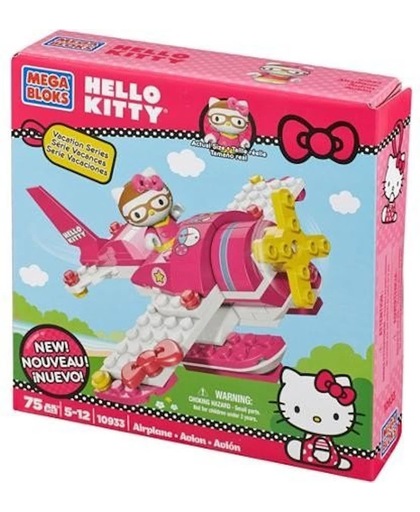 Mega Bloks Hello Kitty Airplane vliegtuig