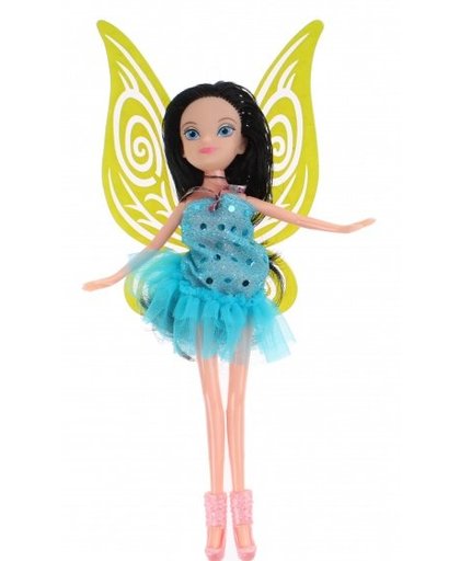 Toi Toys tienerpop Fairy Secrets elf 22 cm groene vleugels