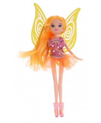 Toi Toys tienerpop Fairy Secrets elf 22 cm gele vleugels