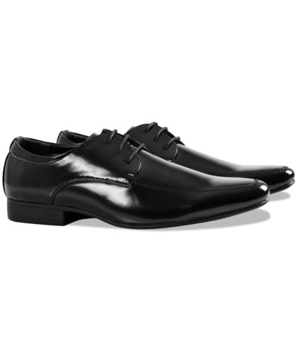 vidaXL Tuxedo Black Tie Dress Shoes Size 42