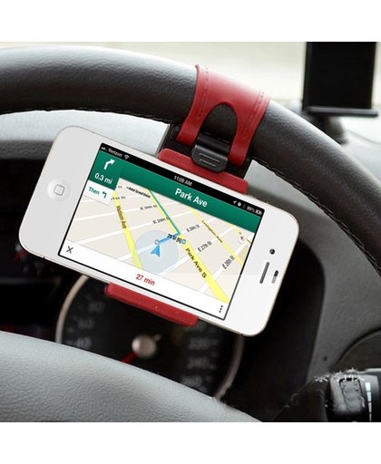 GadgetBay Stuurhouder telefoon auto universele houder voor iPhone GPS Smartphone