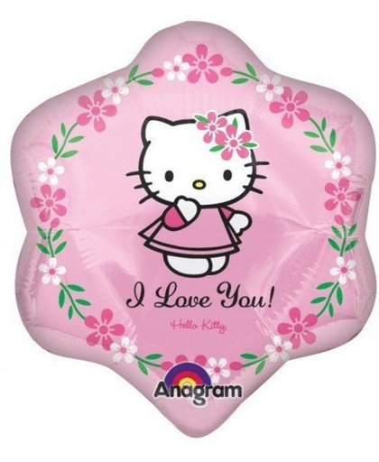 Gevulde Hello Kitty Mini Folie Ballon