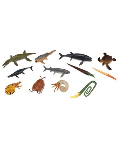 Collecta Prehistorische dieren mini set 12 stuks 7 11 cm