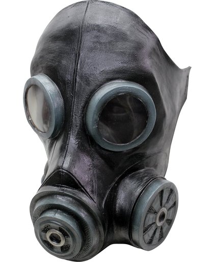 Zwarte gasmasker - Verkleedmasker - One size